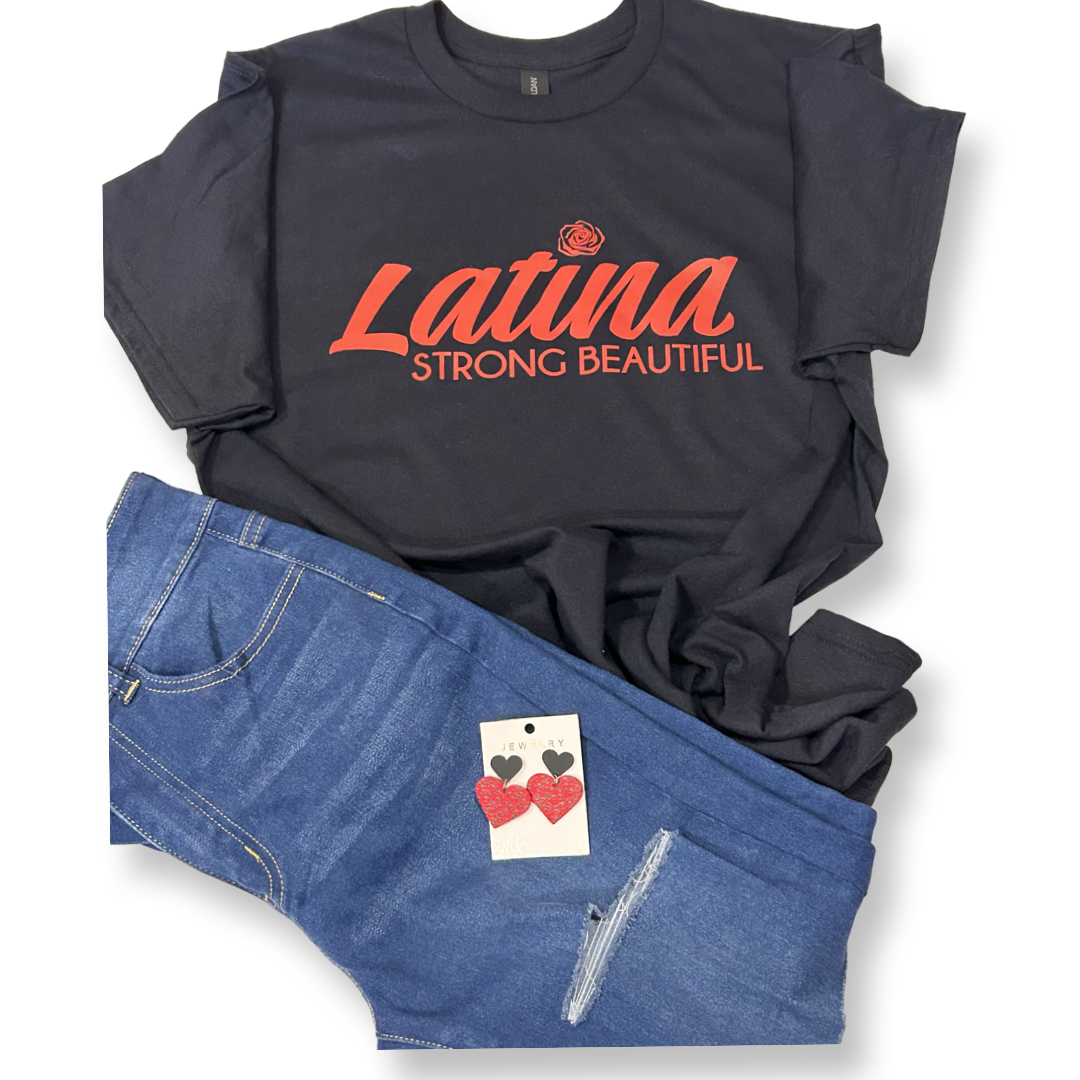Black Latina Graphic Tee