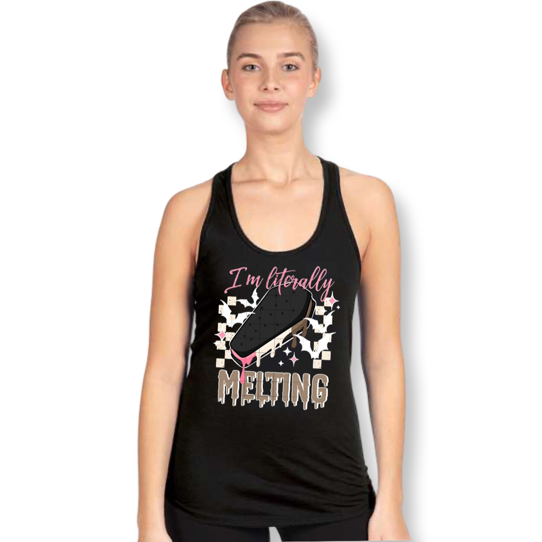 Black Large Melting Tank
