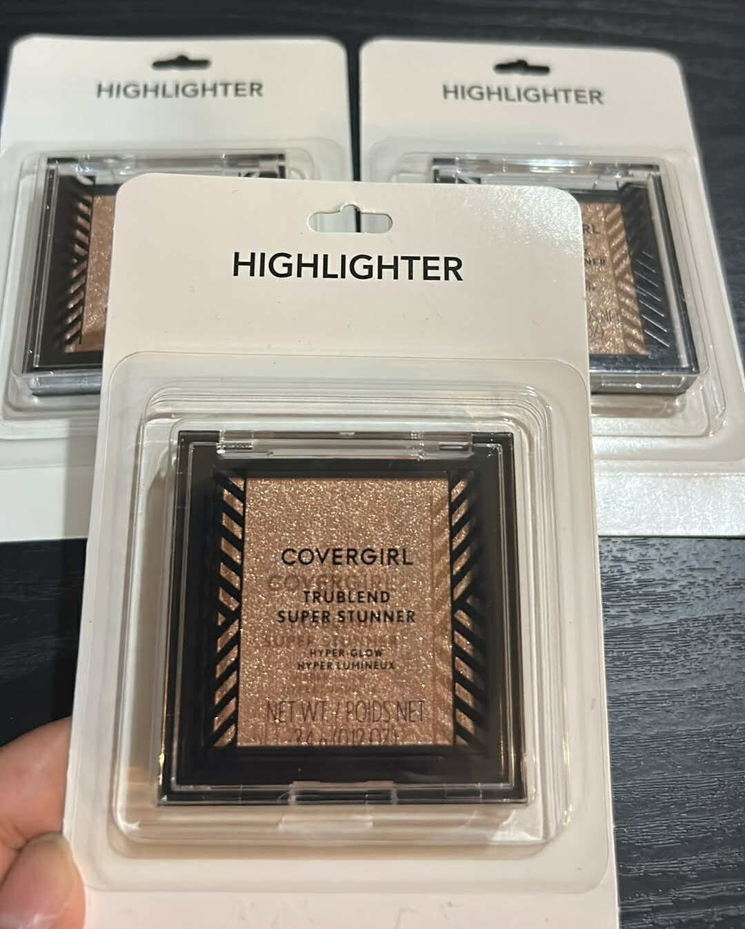 3 pc Gold Highlighters