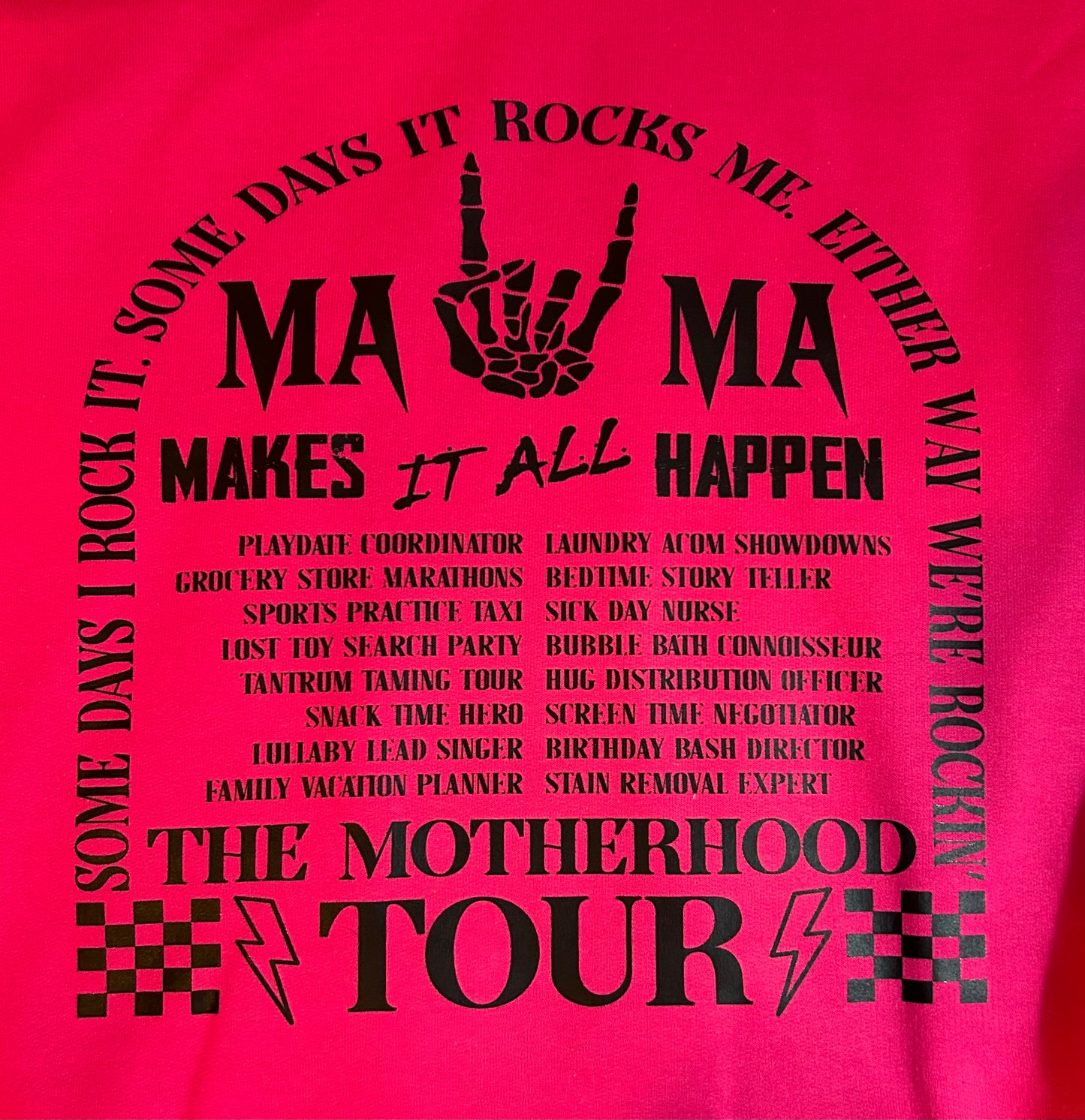 Hot Pink Mama Tour Hoodie