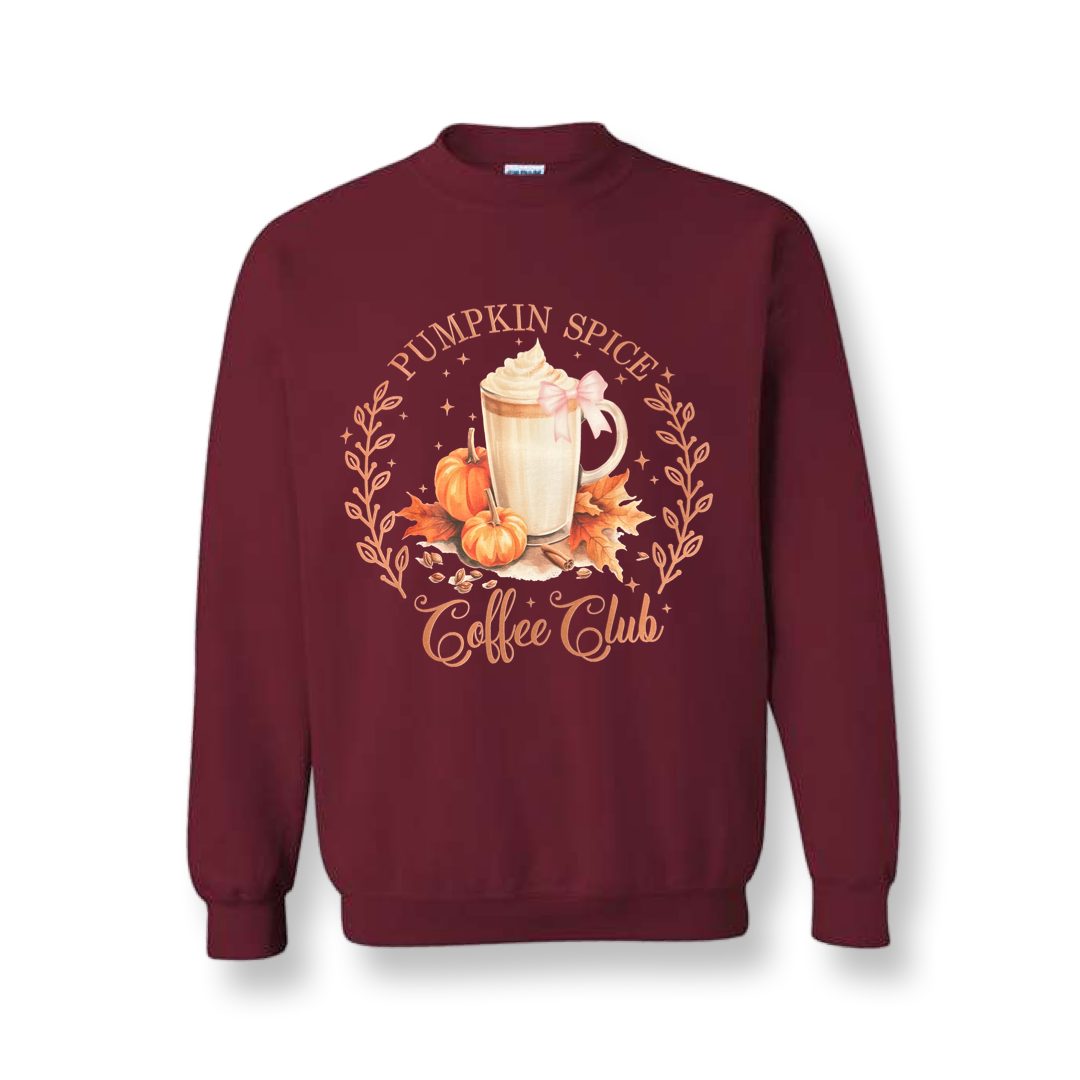 Pumpkin Spice Coffee Club Sweatshirt