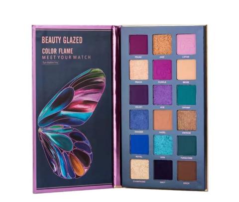Beauty Glaze Color Flame Butterfly Pallette