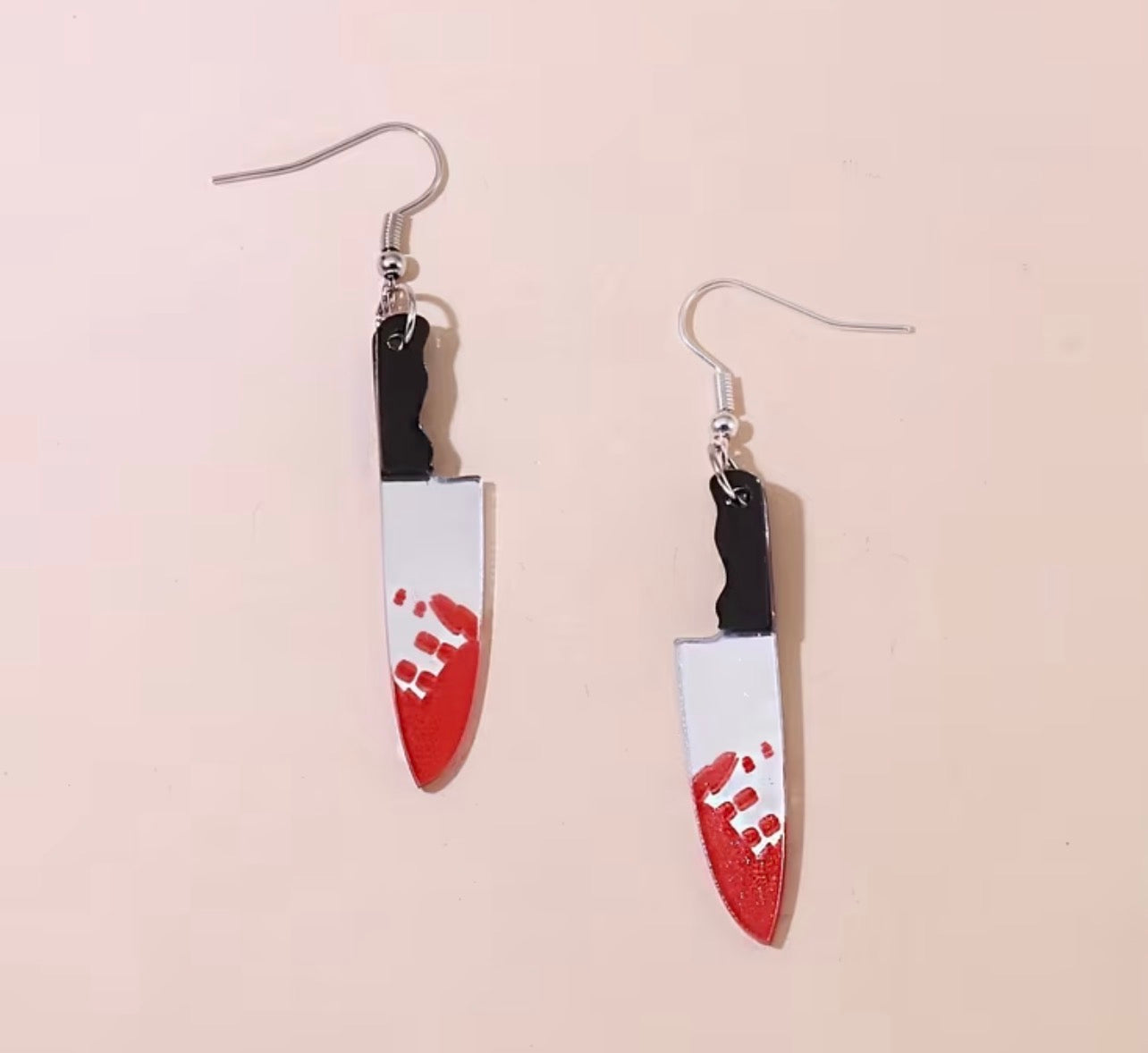 Bloody Knife Earrings