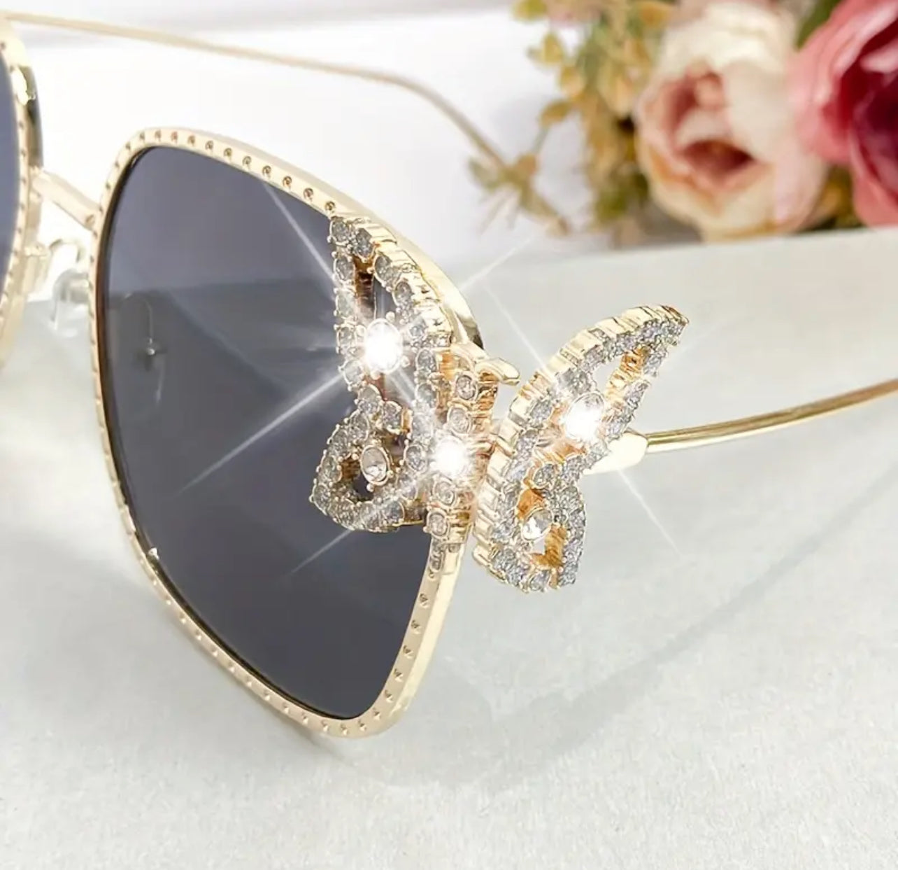Butterfly Bling Sunglasses