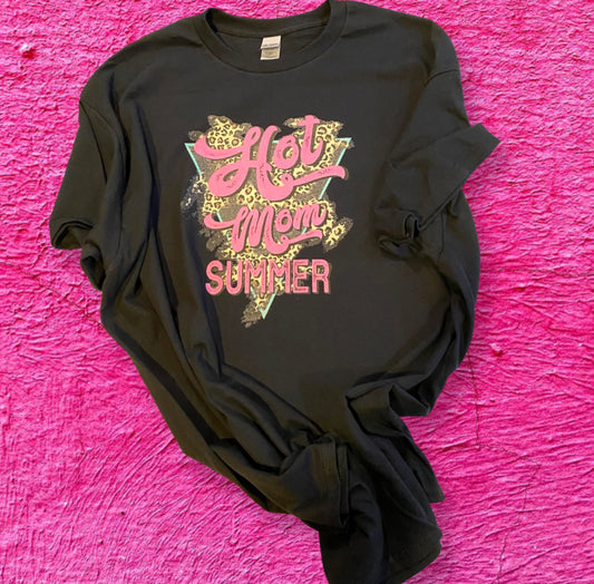 Black Leopard Hot Mom Summer