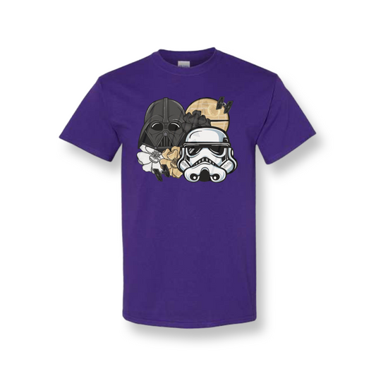 Purple Large SW Graphic Tee