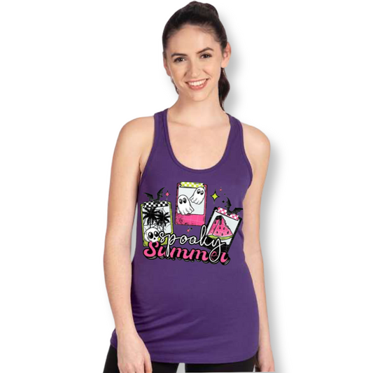 Purple Large Spooky Tank