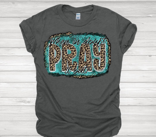 Black 3X Pray It Out Graphic Tee Preorder