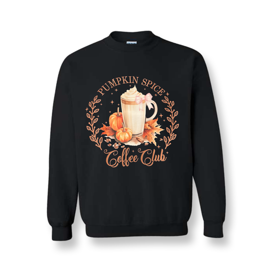 Pumpkin Spice Coffee Club Sweatshirt